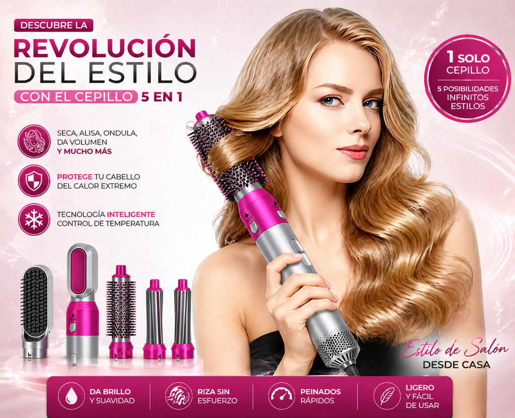 Cepillo 5 En 1
