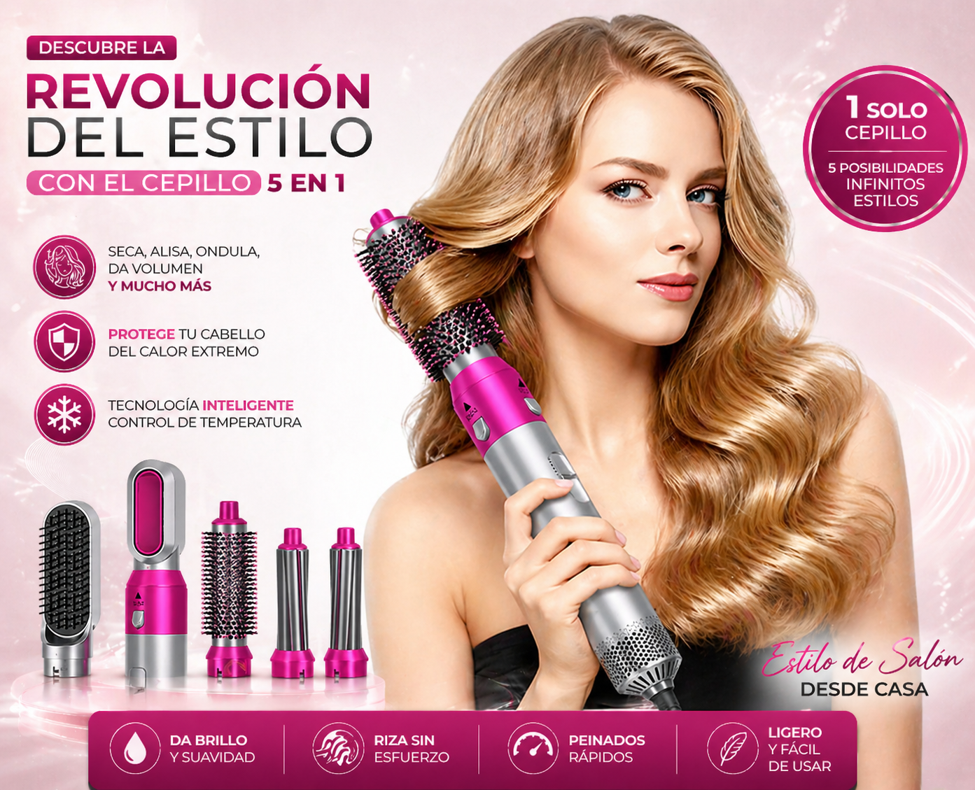 Cepillo 5 En 1